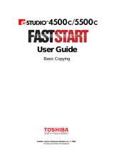 Toshiba e-STUDIO5500c User manual