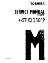 Toshiba e-STUDIO500P User manual
