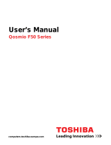 Toshiba F50 User manual