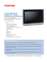 Toshiba Flat CTV User manual