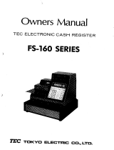 Toshiba FS-160 SERIES User manual