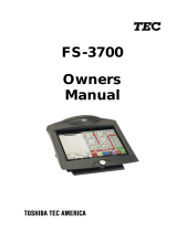 Toshiba FS-3700 Series User manual