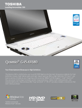Toshiba G45-AV680 User manual