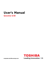 Toshiba G50 User manual