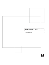 Toshiba GA-1121 User manual