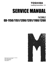 Toshiba GD-1260 User manual