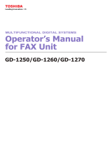 Toshiba GD-1270 User manual