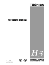 Toshiba H3 User manual