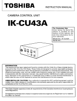 Toshiba IK-CU43A User manual