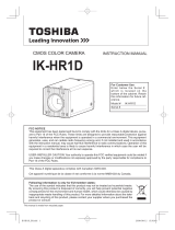 Toshiba IK-HR1D User manual