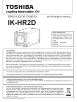 Toshiba IK-HR2D User manual