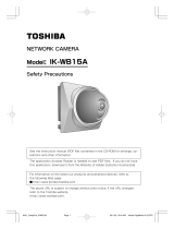 Toshiba IK-WB15A User manual