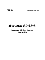Toshiba Integrated Wireless Handset User manual