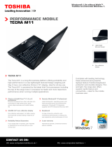 Toshiba M11 User manual