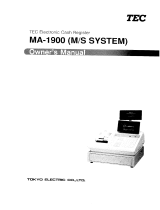 Toshiba MA-1900 User manual