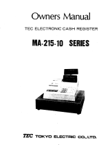 Toshiba MA-215-10 SERIES User manual