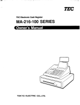 Toshiba MA-216-100 SERIES User manual