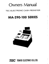 Toshiba MA-290-100 SERIES User manual