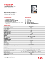Toshiba MK1060GSCX User manual