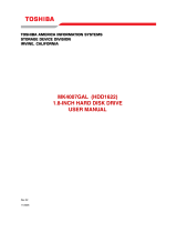 Toshiba MK4007GAL User manual