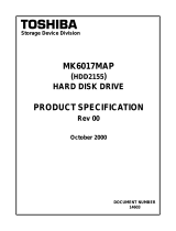 Toshiba MK6017MAP User manual