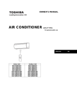 Toshiba RAS-07PKVP-E User manual