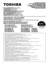 Toshiba RAV-SM562CT-E User manual