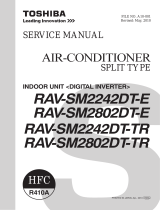 Toshiba RAV-SM2802DT-E User manual