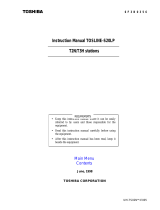 Toshiba S20LP User manual