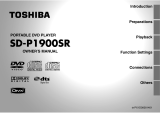 Toshiba SD-P1900SR User manual