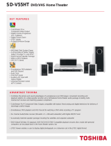 Toshiba SD-V55HT User manual