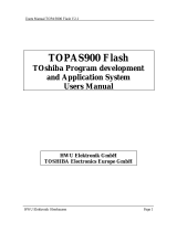 Toshiba TOPAS900 User manual