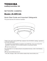 Toshiba IK-WR14A User manual