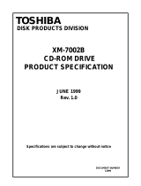 Toshiba XM-7002B User manual