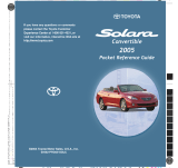 Toyota 2005 User manual