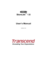 Transcend Information TS20GSJ18 User manual