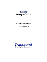 Transcend StoreJetTM OTG User manual
