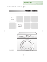 Tricity Bendix AW1002 W User manual