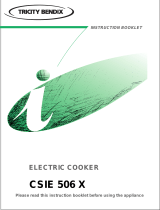 Tricity Bendix CSIE 506 X User manual