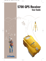 Trimble Outdoors 5700 User manual