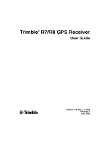 Trimble Outdoors R7/R8 User manual
