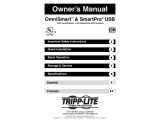 Tripp Lite 120V Input/Output User manual