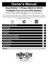 Tripp Lite 220/380 User manual