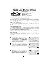 Tripp Lite Standard Power Strips User manual