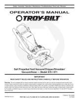 Troy-Bilt 070 User manual