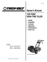 Troy-Bilt 12212 User manual