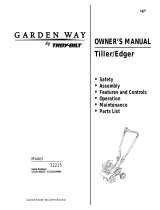 Troy-Bilt Garden way 12215 User manual