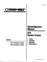Troy-Bilt 13060 User manual