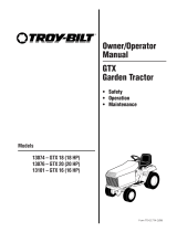 Troy-Bilt 13074 User manual