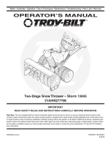 Troy-Bilt 31AH9Q77766 User manual